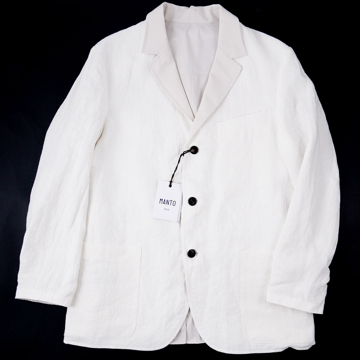 Manto Reversible Linen Blazer-Jacket - Top Shelf Apparel