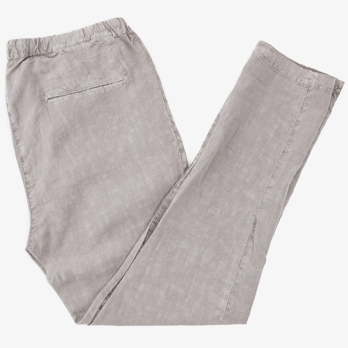 Finamore Drawstring Waist Linen Pants - Top Shelf Apparel