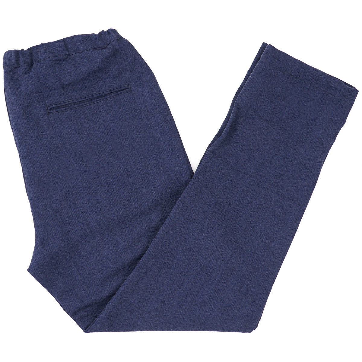 Finamore Drawstring Waist Linen Pants - Top Shelf Apparel