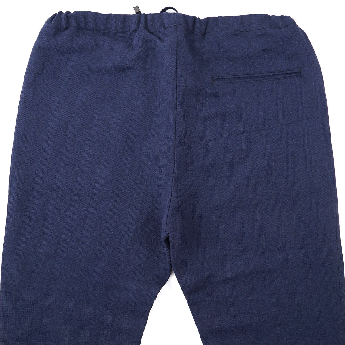 Finamore Drawstring Waist Linen Pants - Top Shelf Apparel