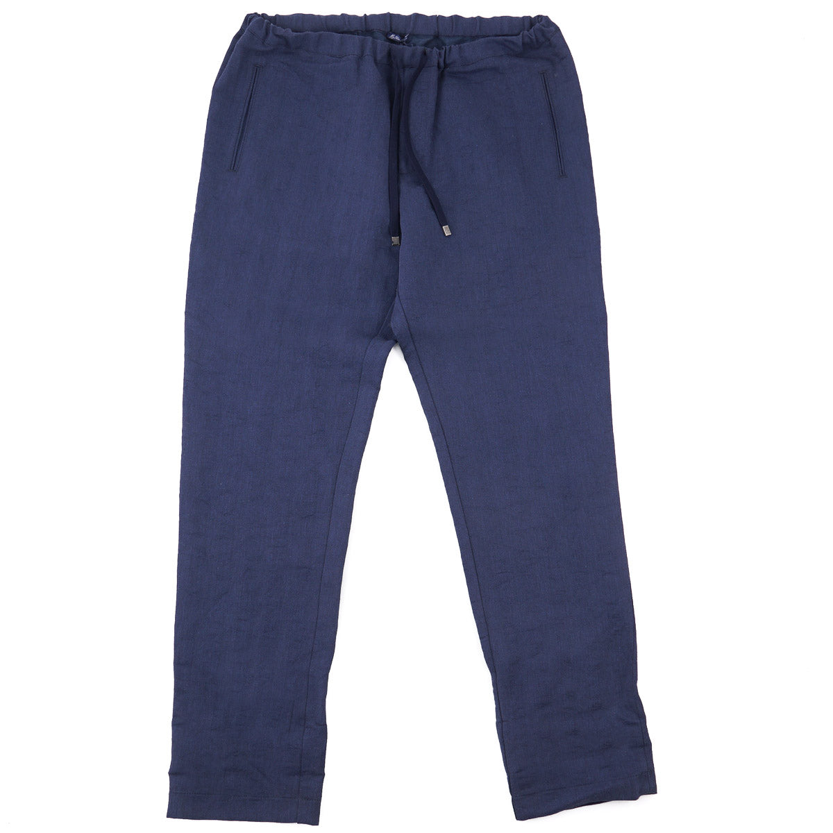 Finamore Drawstring Waist Linen Pants - Top Shelf Apparel