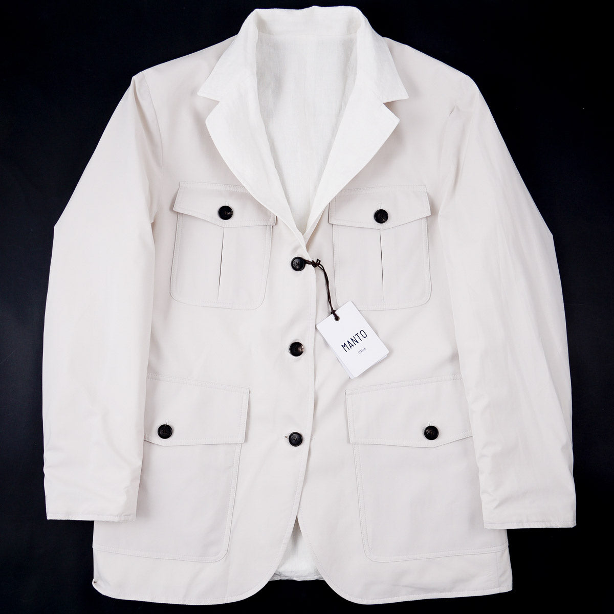 Manto Reversible Linen Blazer-Jacket - Top Shelf Apparel