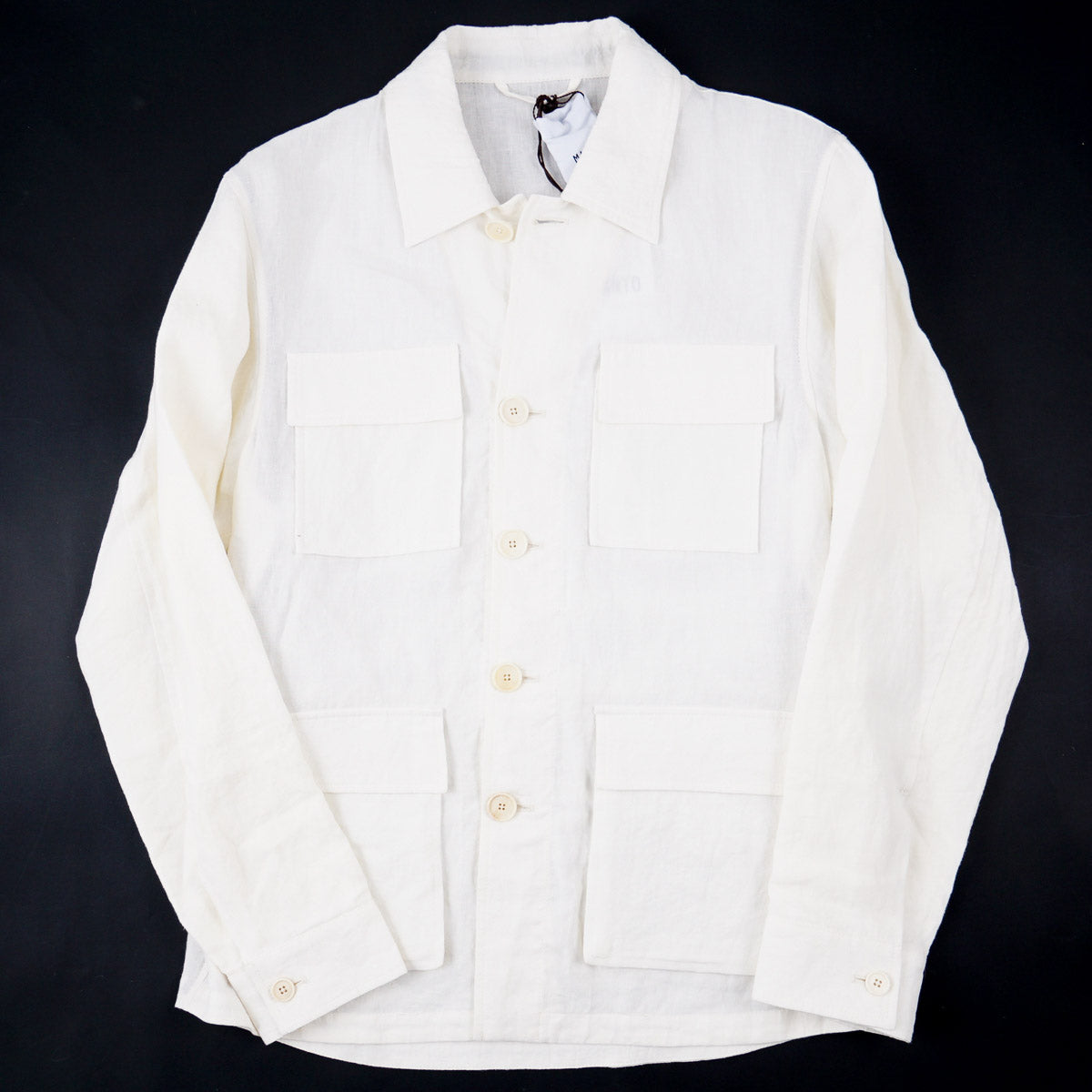 Manto Lightweight Linen Field Jacket - Top Shelf Apparel