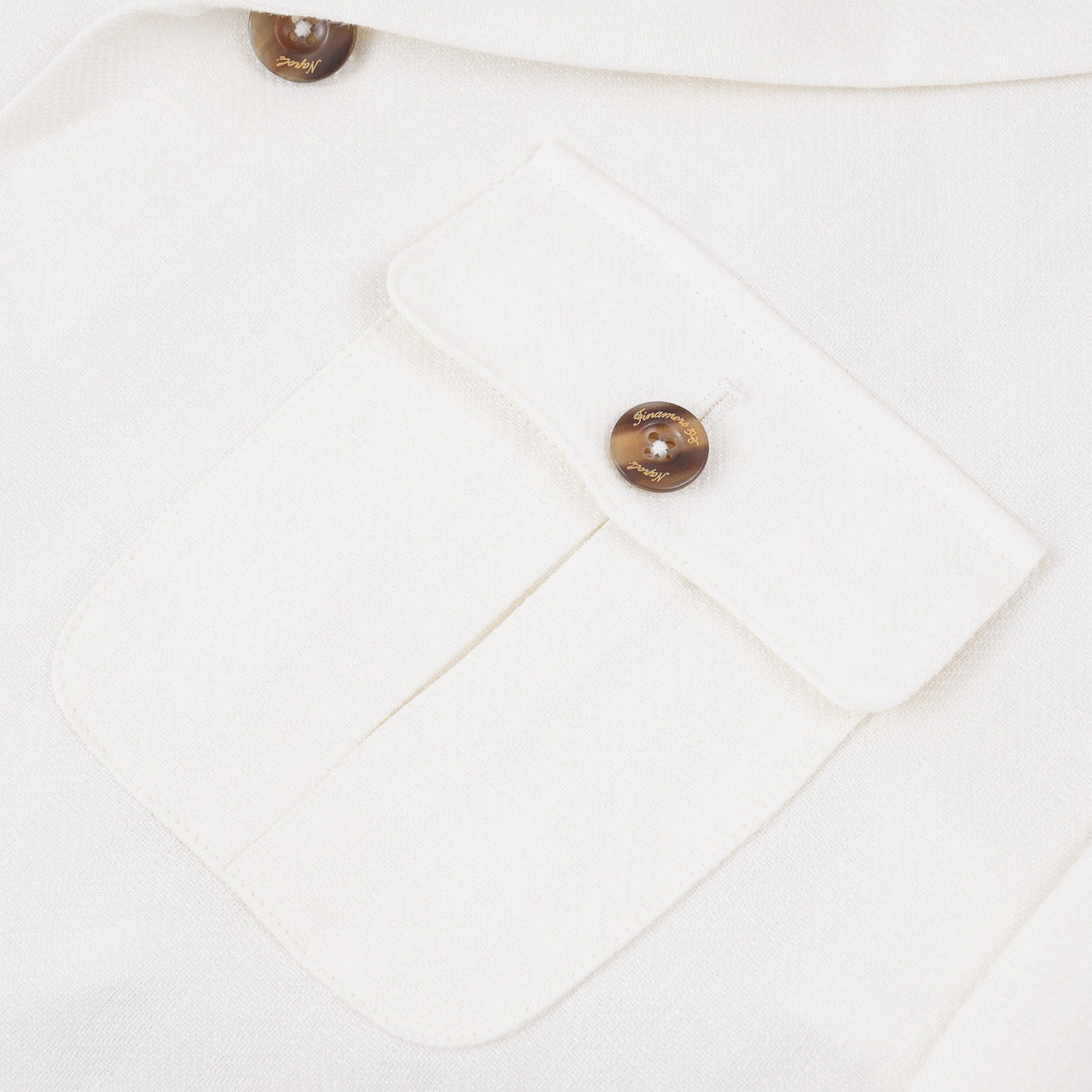 Finamore Unlined Linen-Wool Safari Jacket - Top Shelf Apparel