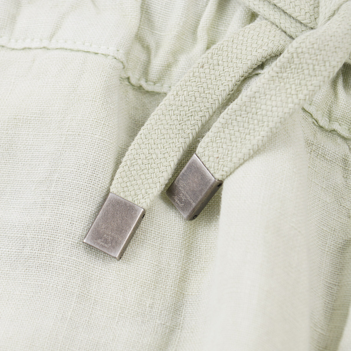 Finamore Drawstring Waist Linen Pants - Top Shelf Apparel