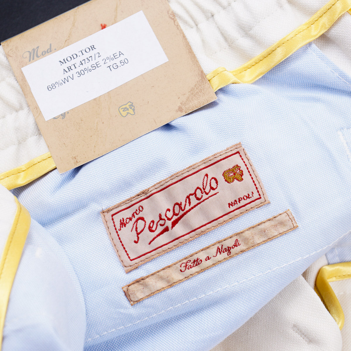 Marco Pescarolo Wool-Silk Drawstring Pants - Top Shelf Apparel