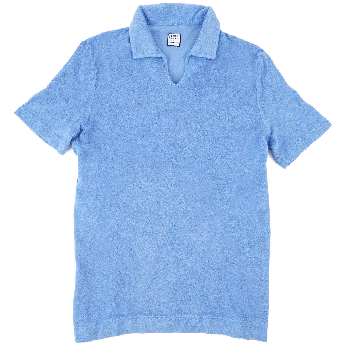 Fedeli Terry Cotton Polo Shirt - Top Shelf Apparel