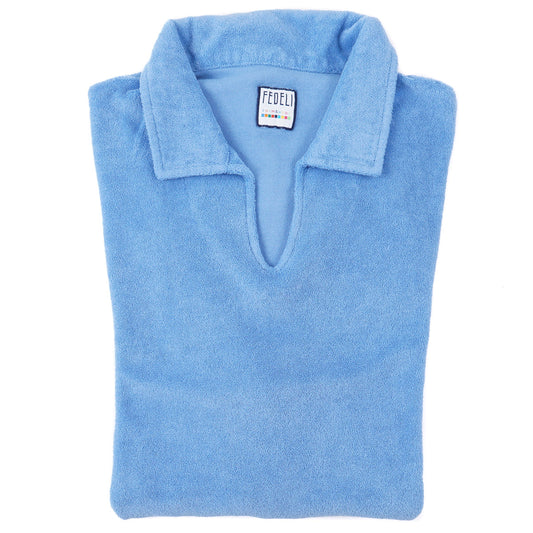 Fedeli Terry Cotton Polo Shirt