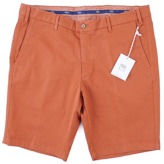 Fedeli Twill Cotton Bermuda Shorts