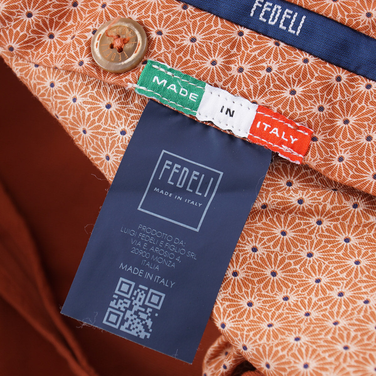 Fedeli Twill Cotton Bermuda Shorts