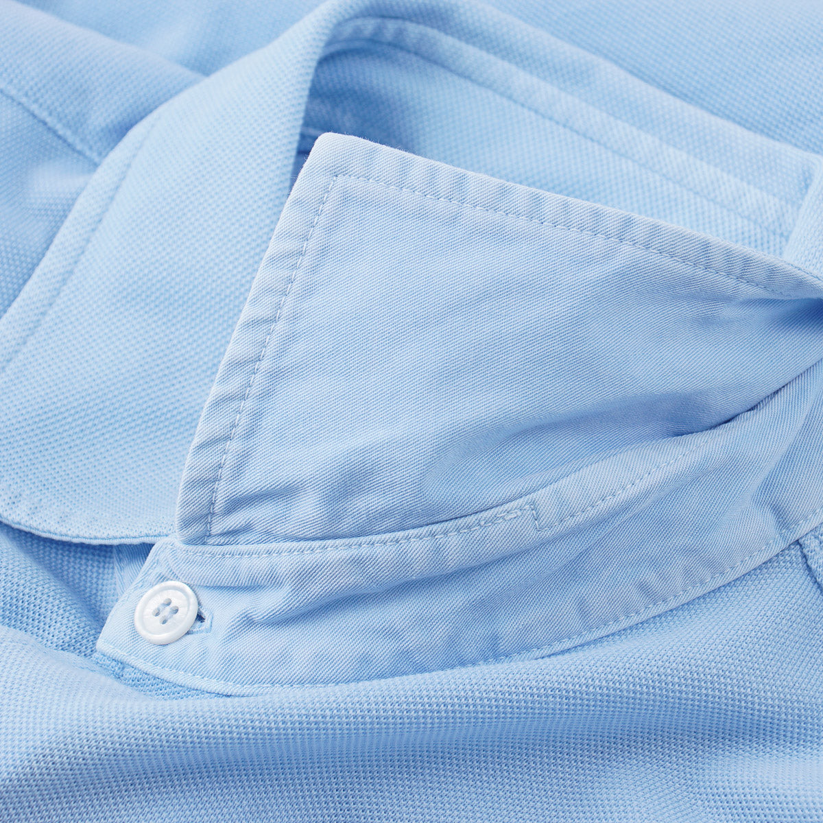 Fedeli Long Sleeve Pique Cotton Shirt - Top Shelf Apparel