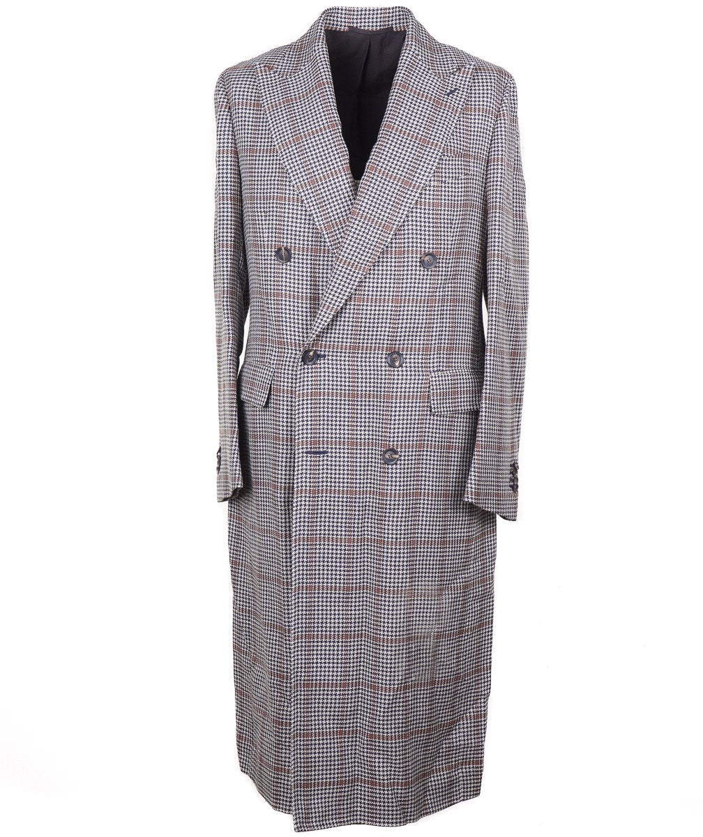 Stile Latino Linen-Silk-Cotton Overcoat - Top Shelf Apparel