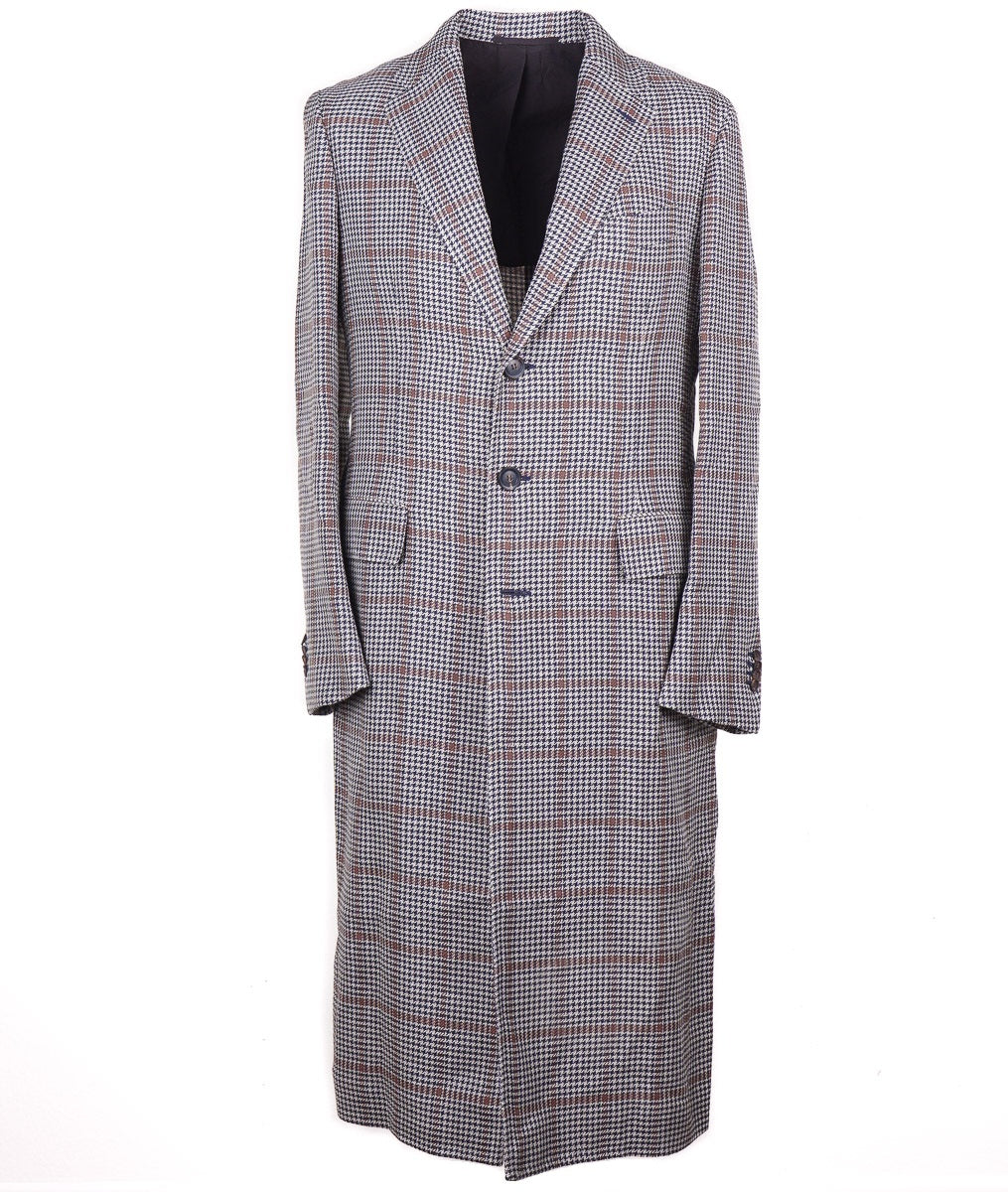 Stile Latino Linen-Silk-Cotton Overcoat - Top Shelf Apparel