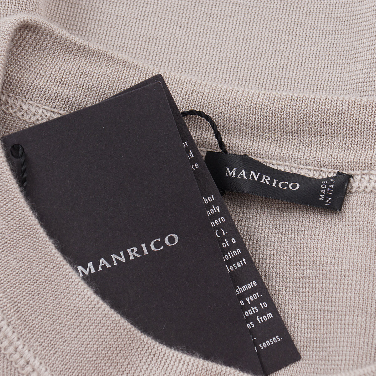 Manrico Cashmere and Silk Sweater - Top Shelf Apparel