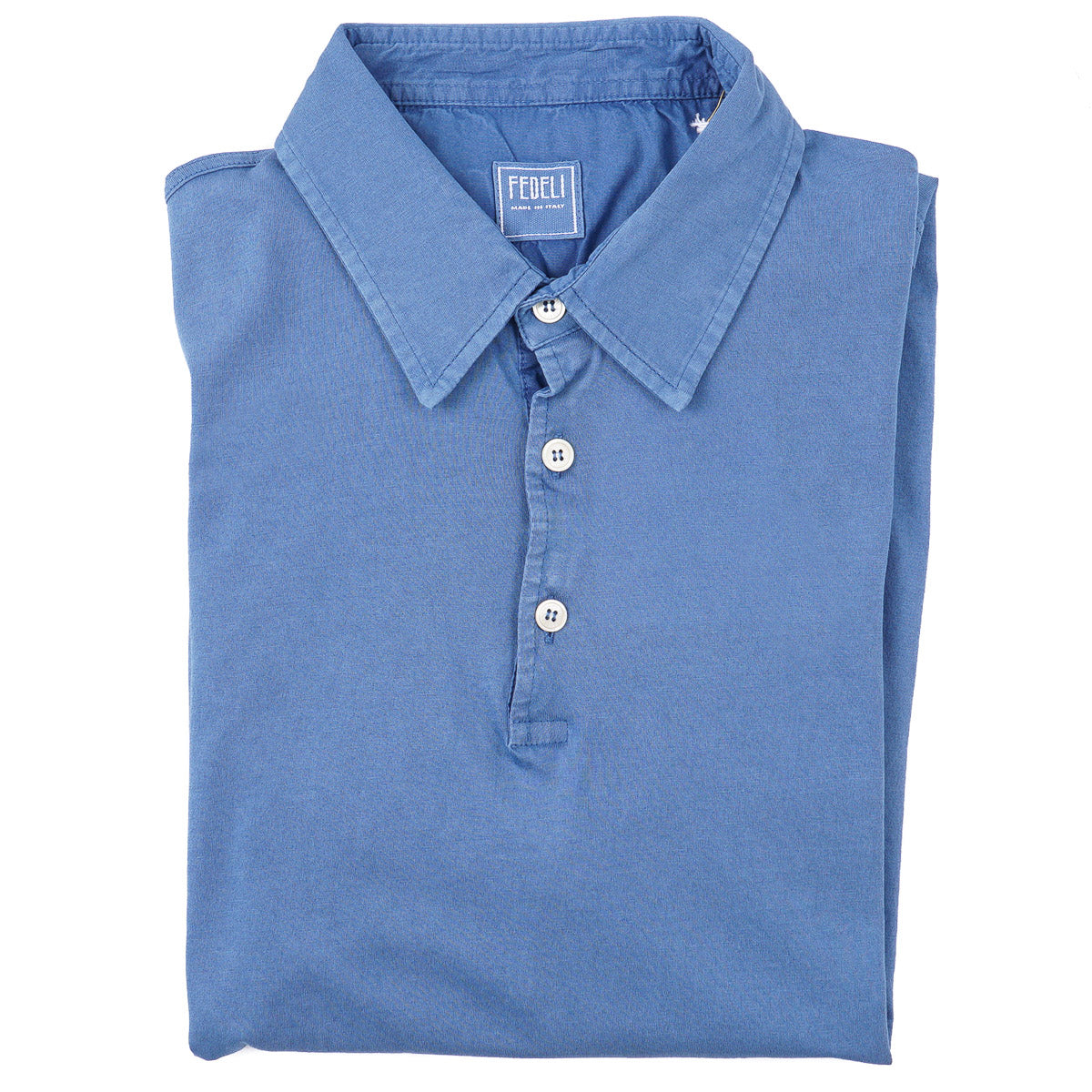 Fedeli 'Superlight' Cotton Polo Shirt