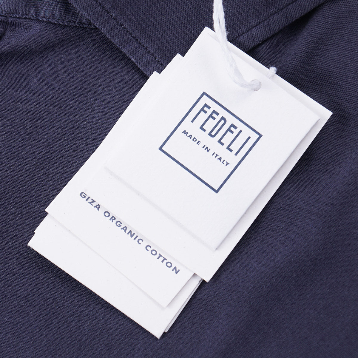 Fedeli 'Zero' Light Cotton Polo Shirt