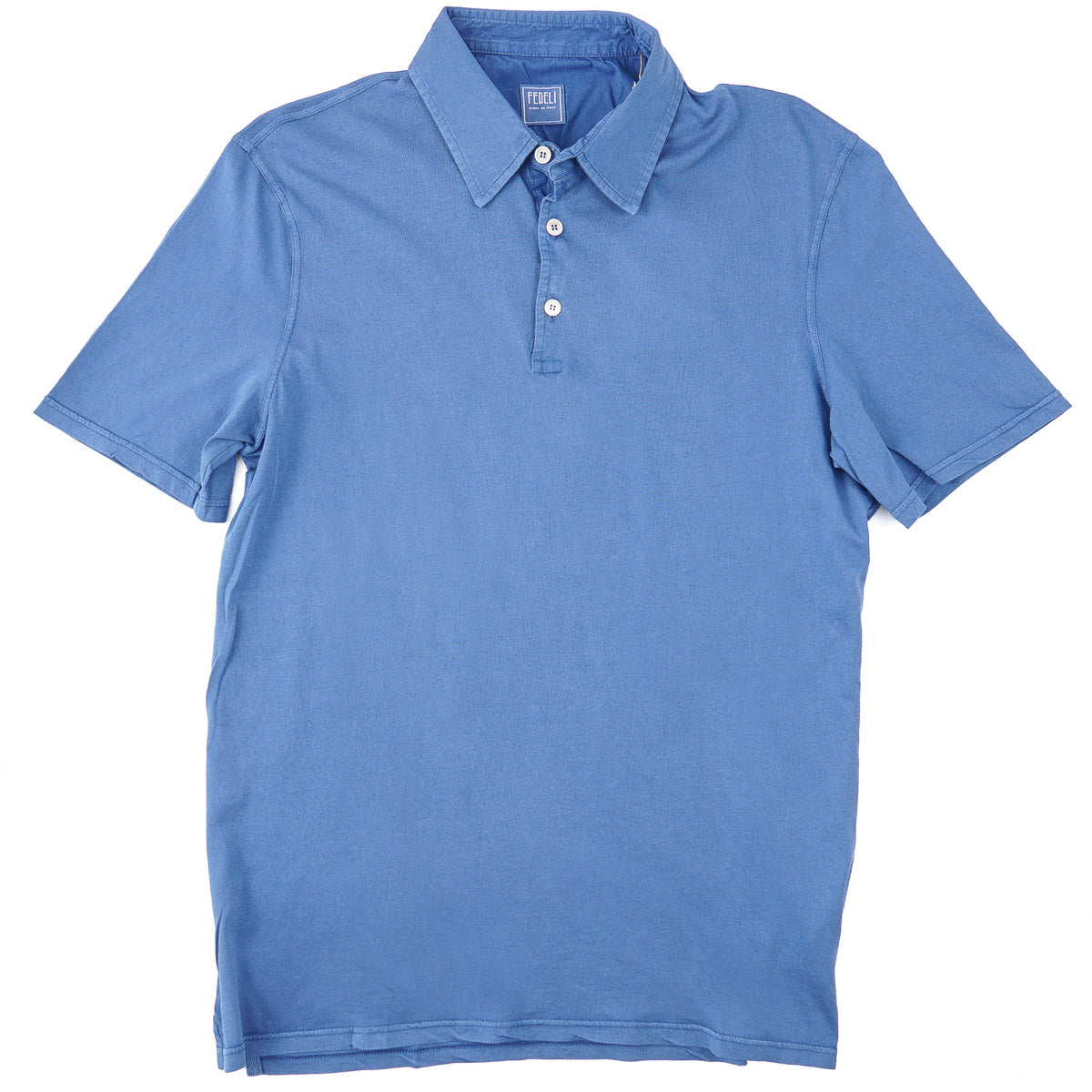 Fedeli 'Superlight' Cotton Polo Shirt