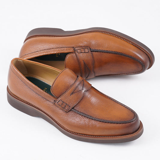 Pastori Soft Grained Leather Loafer - Top Shelf Apparel