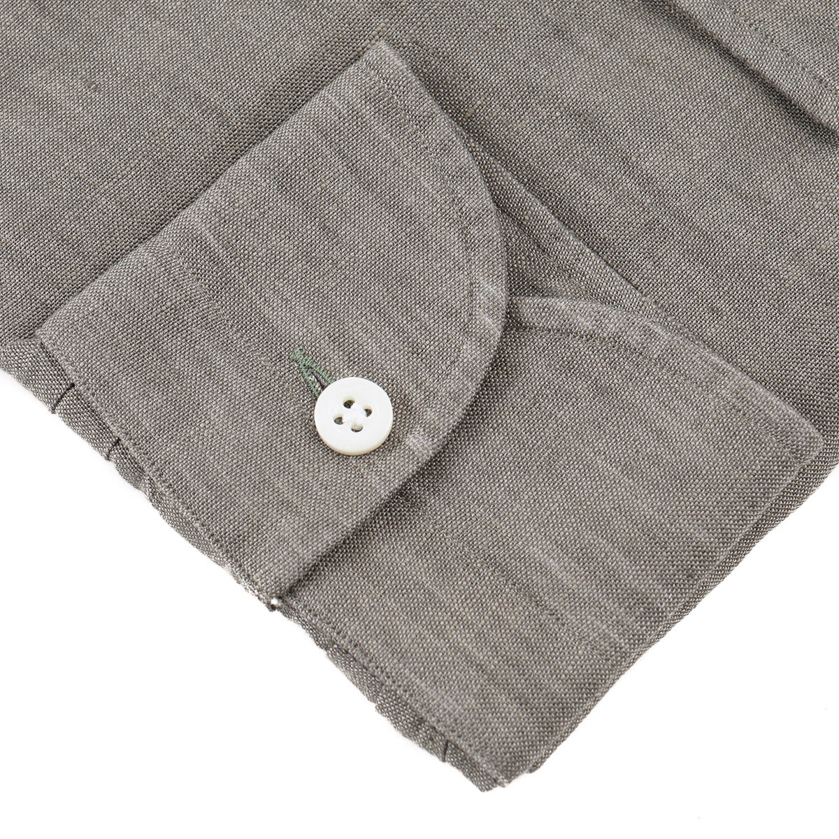 Luigi Borrelli Trim-Fit Linen Dress Shirt - Top Shelf Apparel