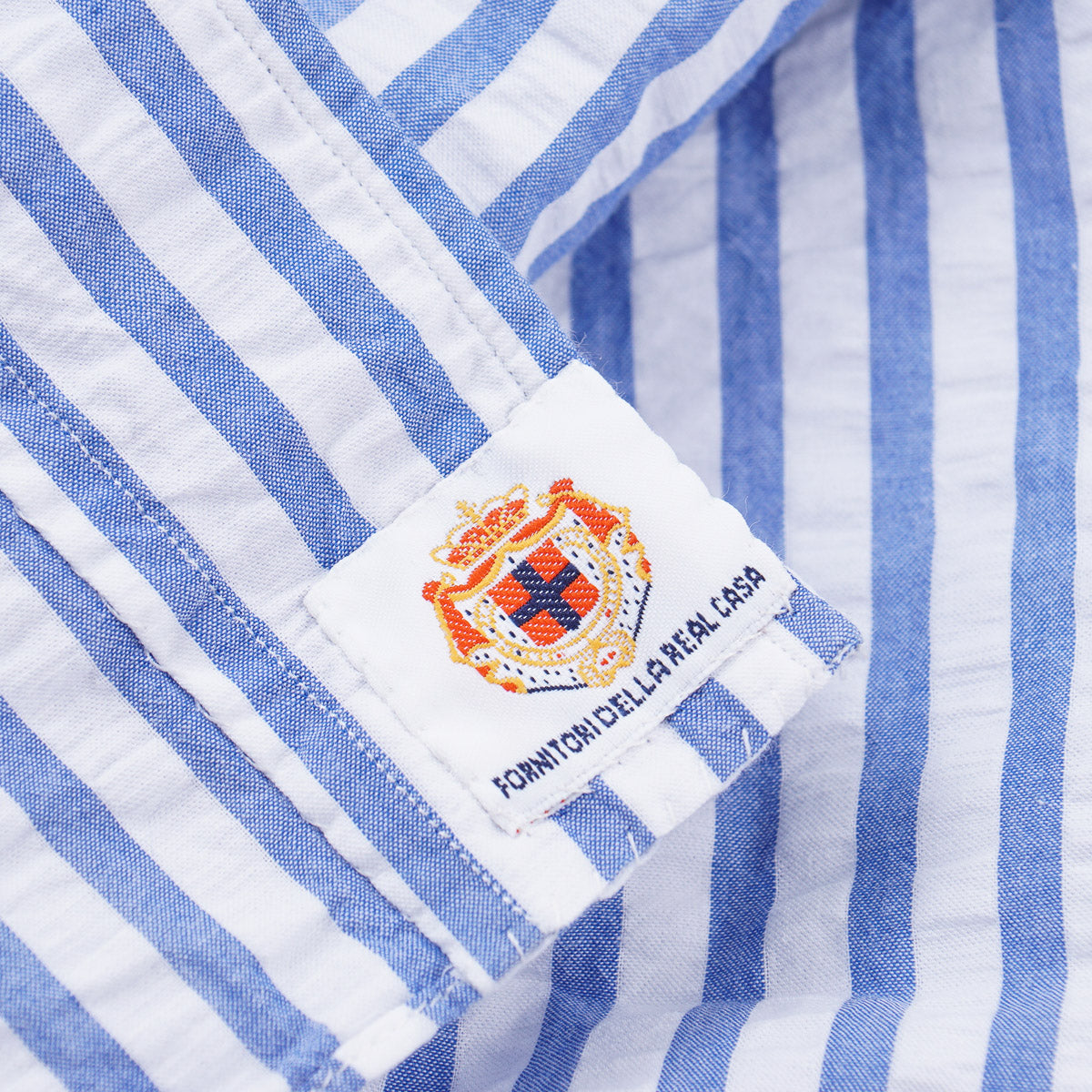 Luigi Borrelli Lightweight Seersucker Shirt - Top Shelf Apparel