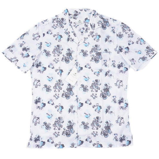 Luigi Borrelli Lightweight Floral Cotton Shirt - Top Shelf Apparel