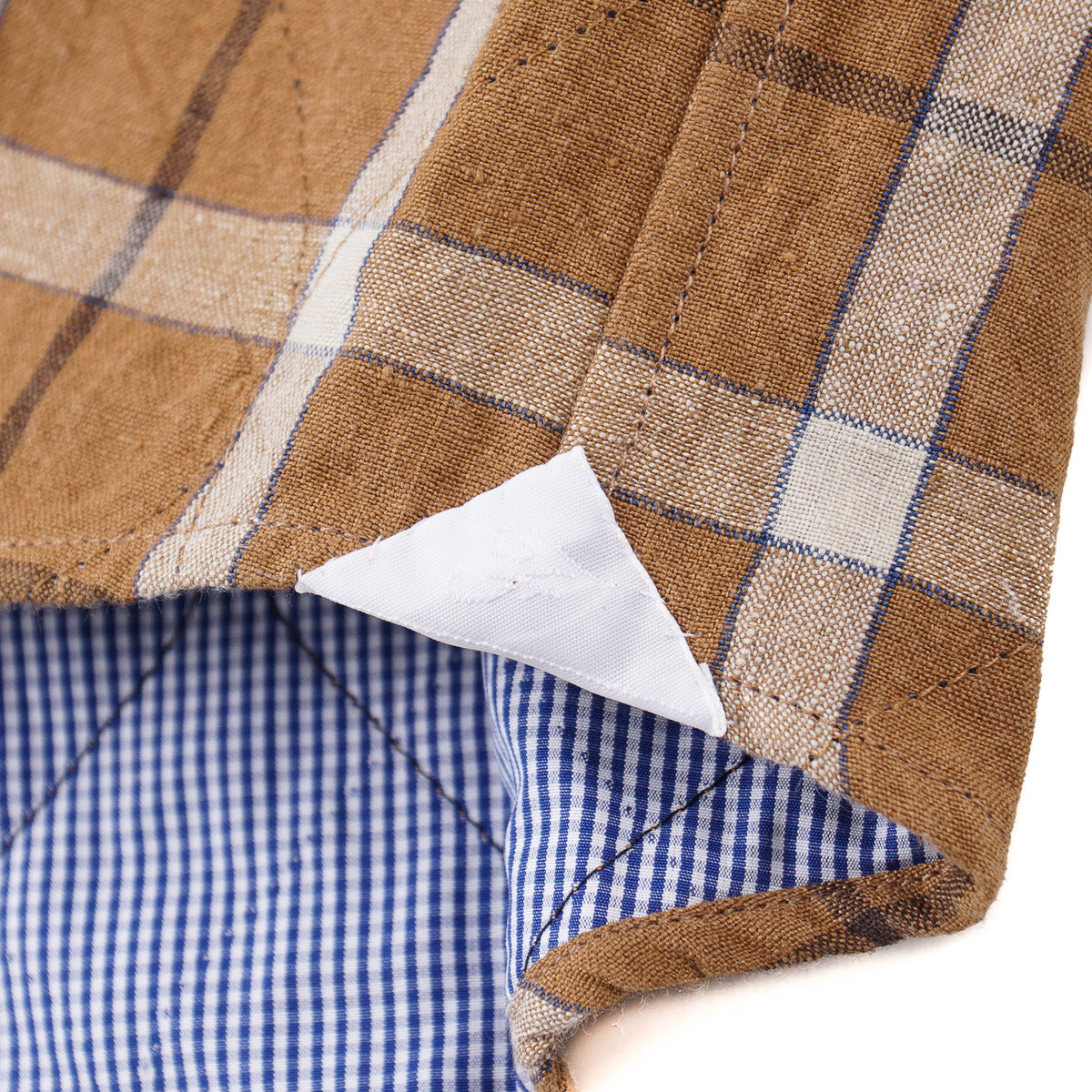 Finamore Quilted Linen Shirt-Jacket - Top Shelf Apparel