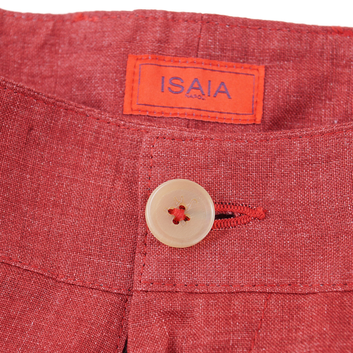 Isaia Linen Pants with Cargo Pockets - Top Shelf Apparel