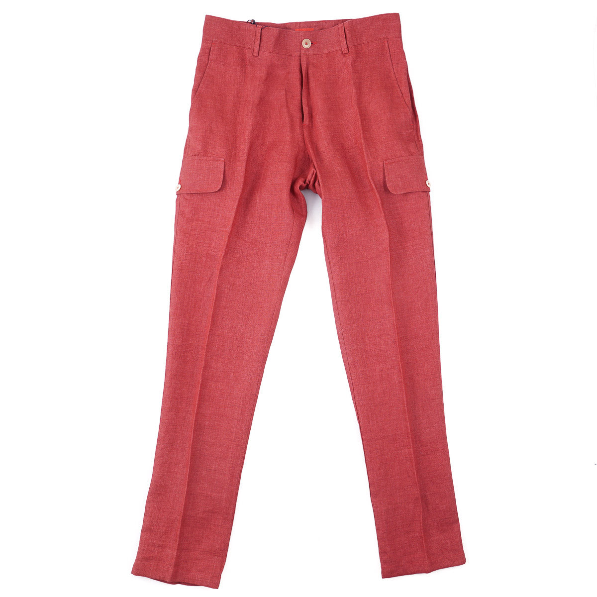 Isaia Linen Pants with Cargo Pockets - Top Shelf Apparel