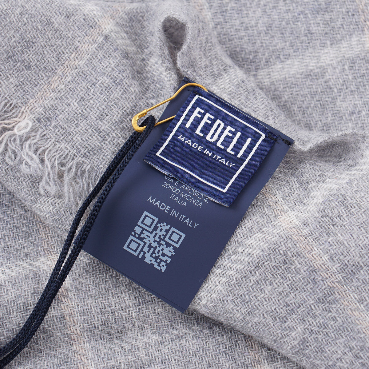 Fedeli Mid-Weight Cashmere Scarf - Top Shelf Apparel