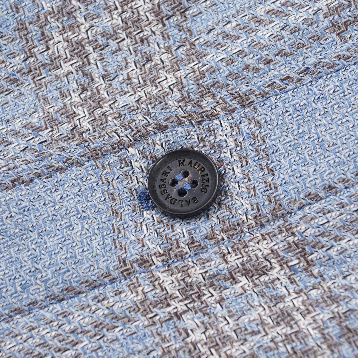 Maurizio Baldassari Wool-Silk-Linen Overshirt - Top Shelf Apparel