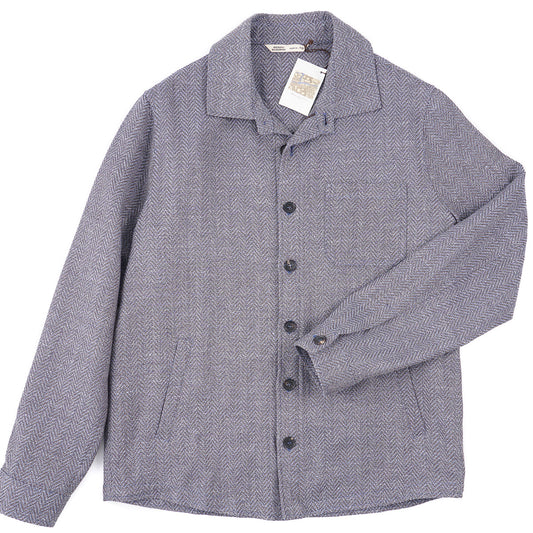 Maurizio Baldassari Wool-Silk-Cotton Overshirt