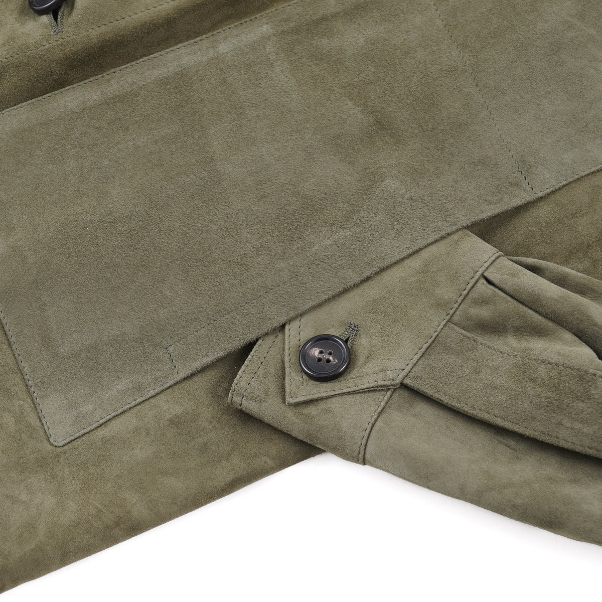 Rifugio Unlined Nappa Suede Overshirt - Top Shelf Apparel