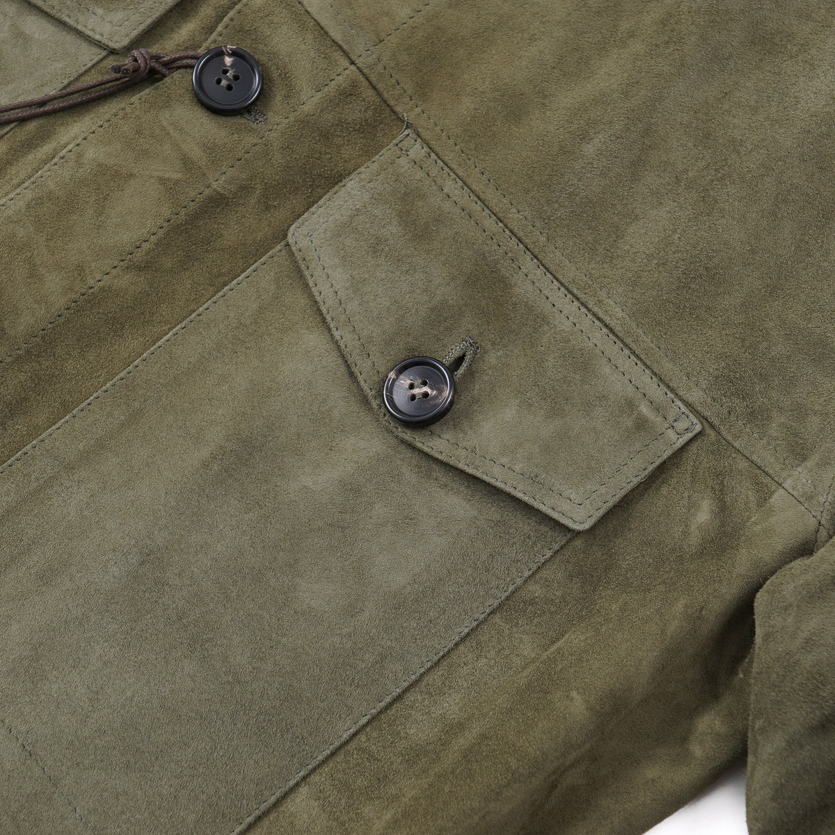 Rifugio Unlined Nappa Suede Overshirt - Top Shelf Apparel