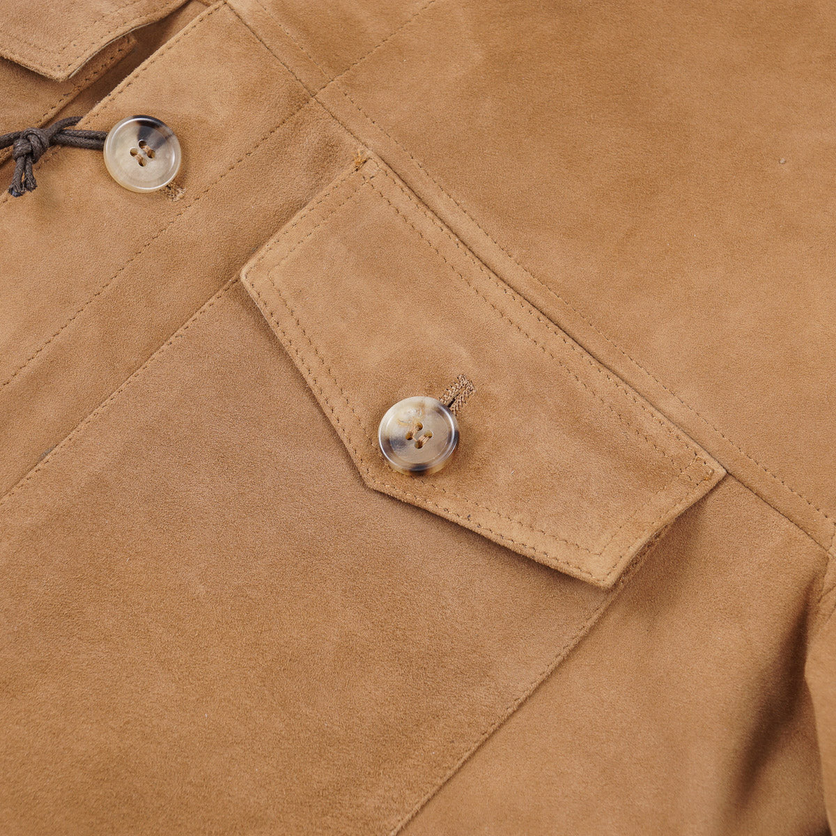 Rifugio Unlined Nappa Suede Overshirt - Top Shelf Apparel