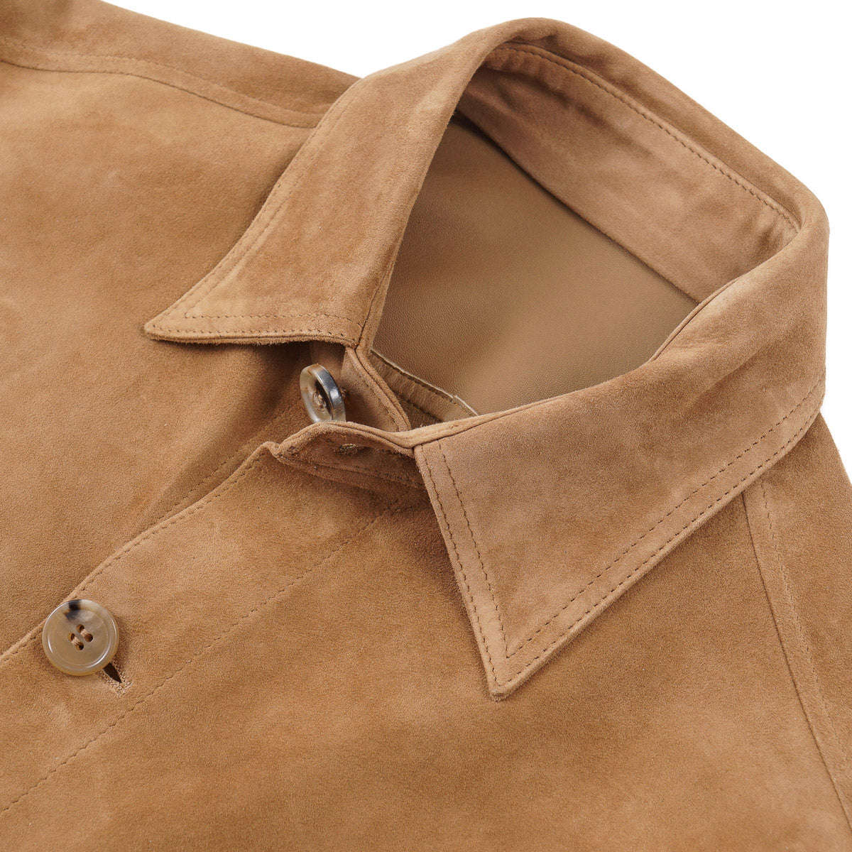 Rifugio Unlined Nappa Suede Overshirt - Top Shelf Apparel