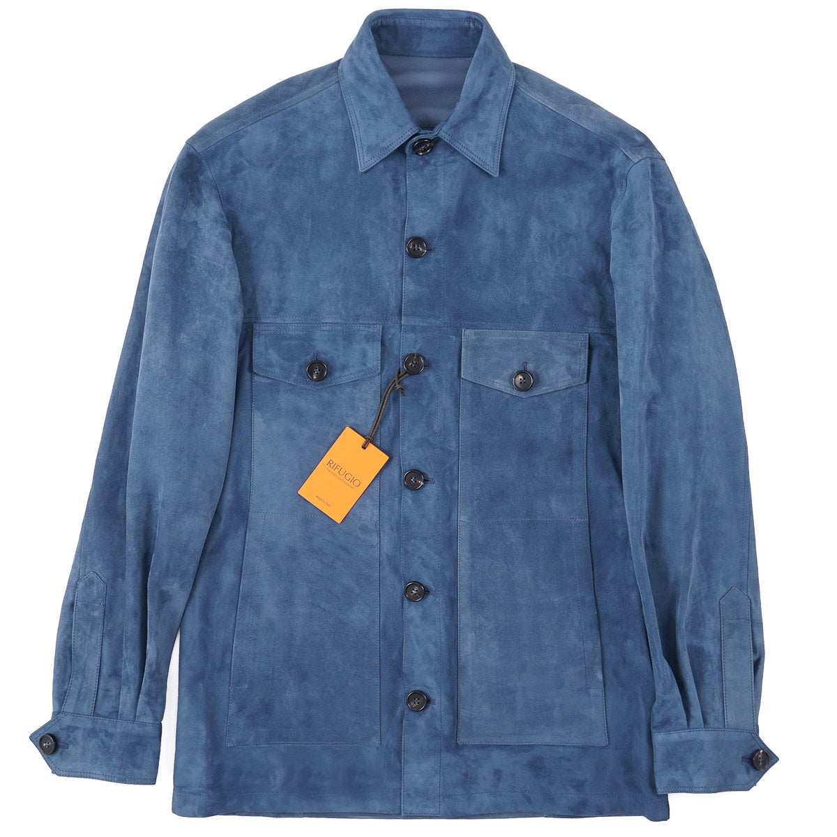 Rifugio Unlined Nappa Suede Overshirt - Top Shelf Apparel