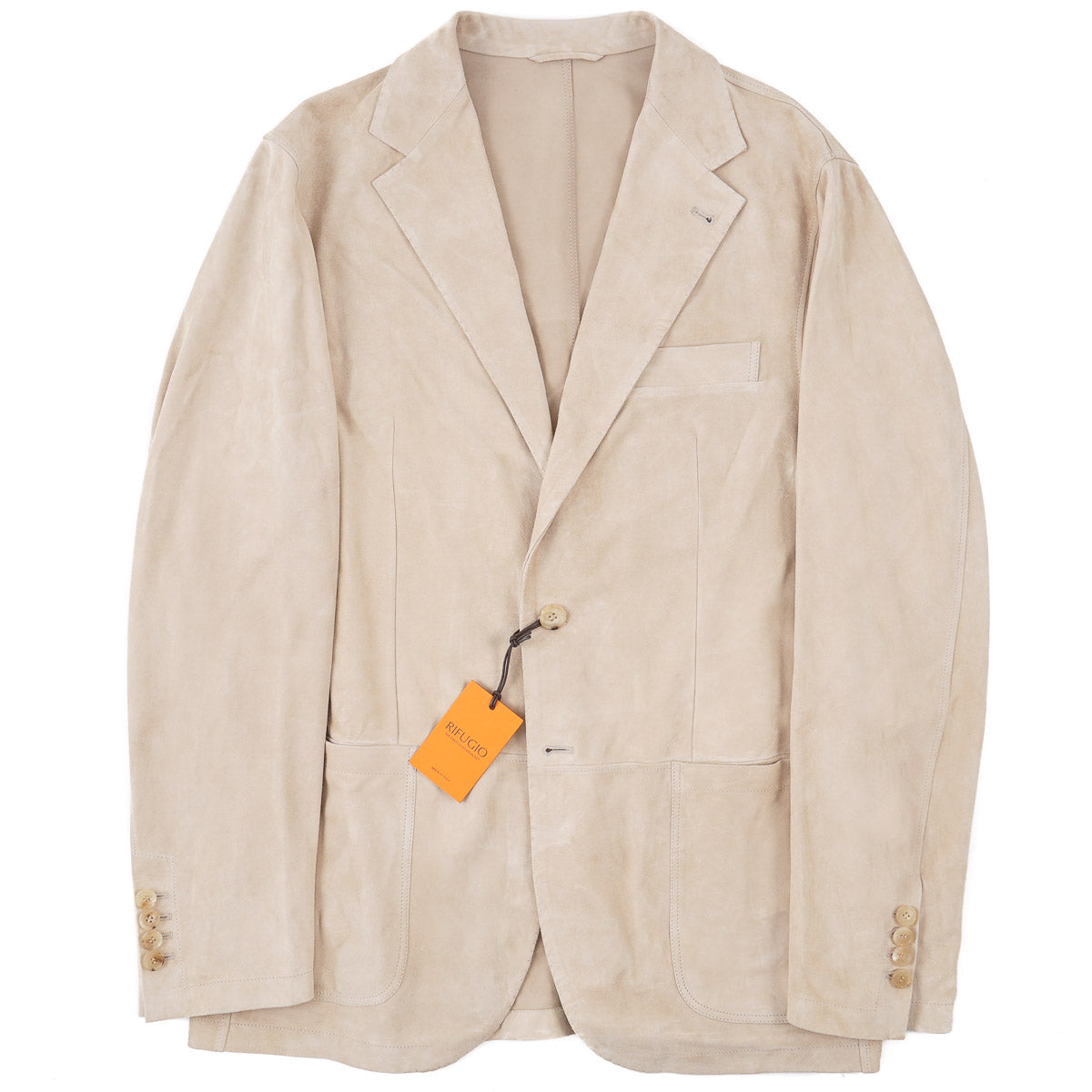 Rifugio Unlined Lambskin Suede Blazer - Top Shelf Apparel