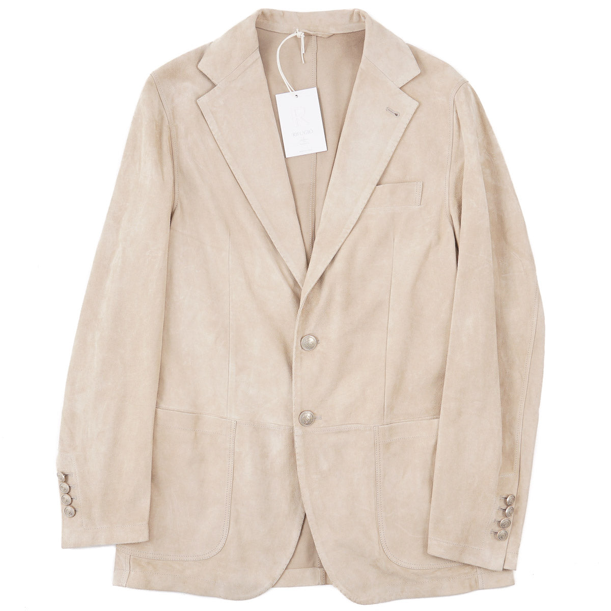 Rifugio Unlined Lambskin Suede Blazer - Top Shelf Apparel
