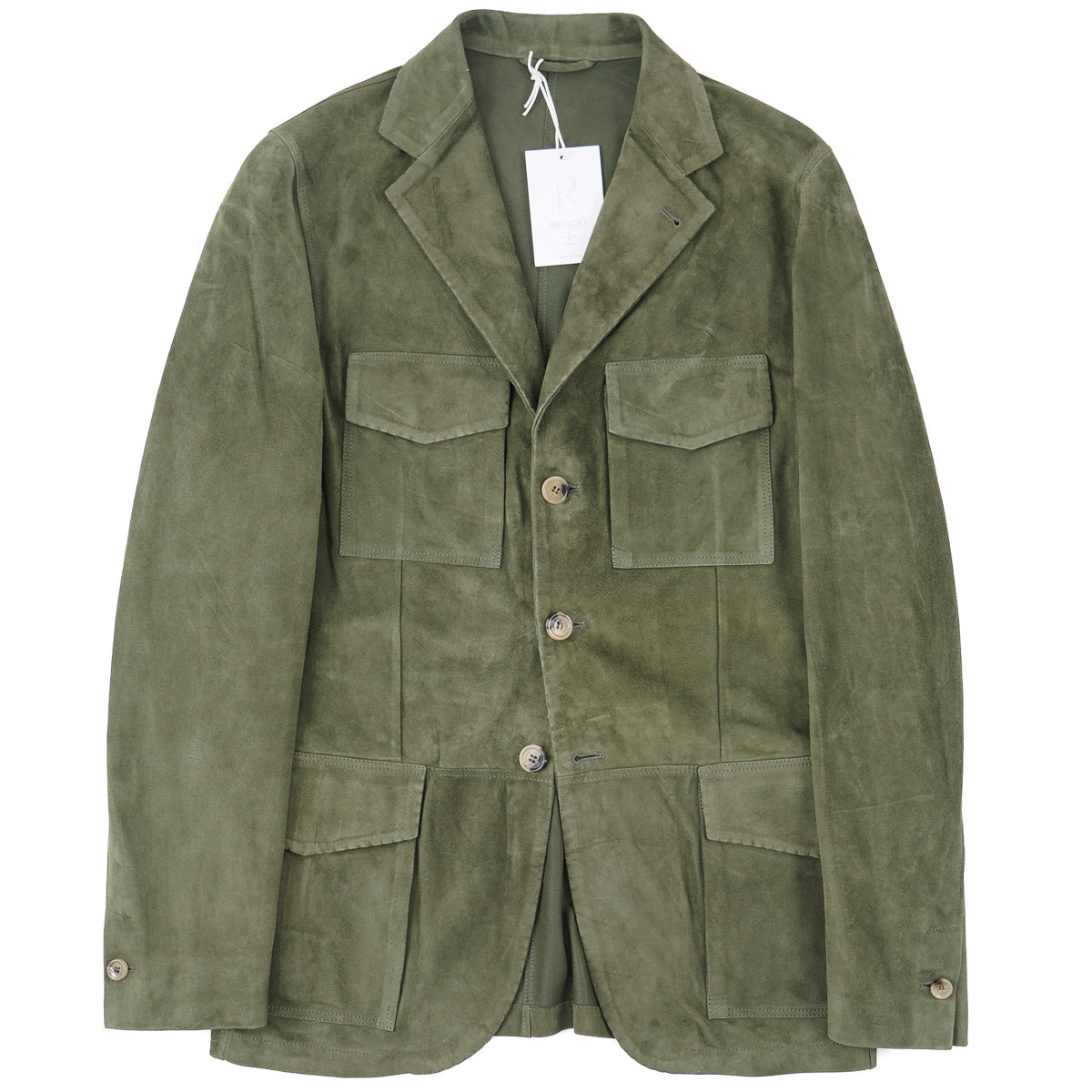 Rifugio Unlined Nappa Suede Field Blazer - Top Shelf Apparel