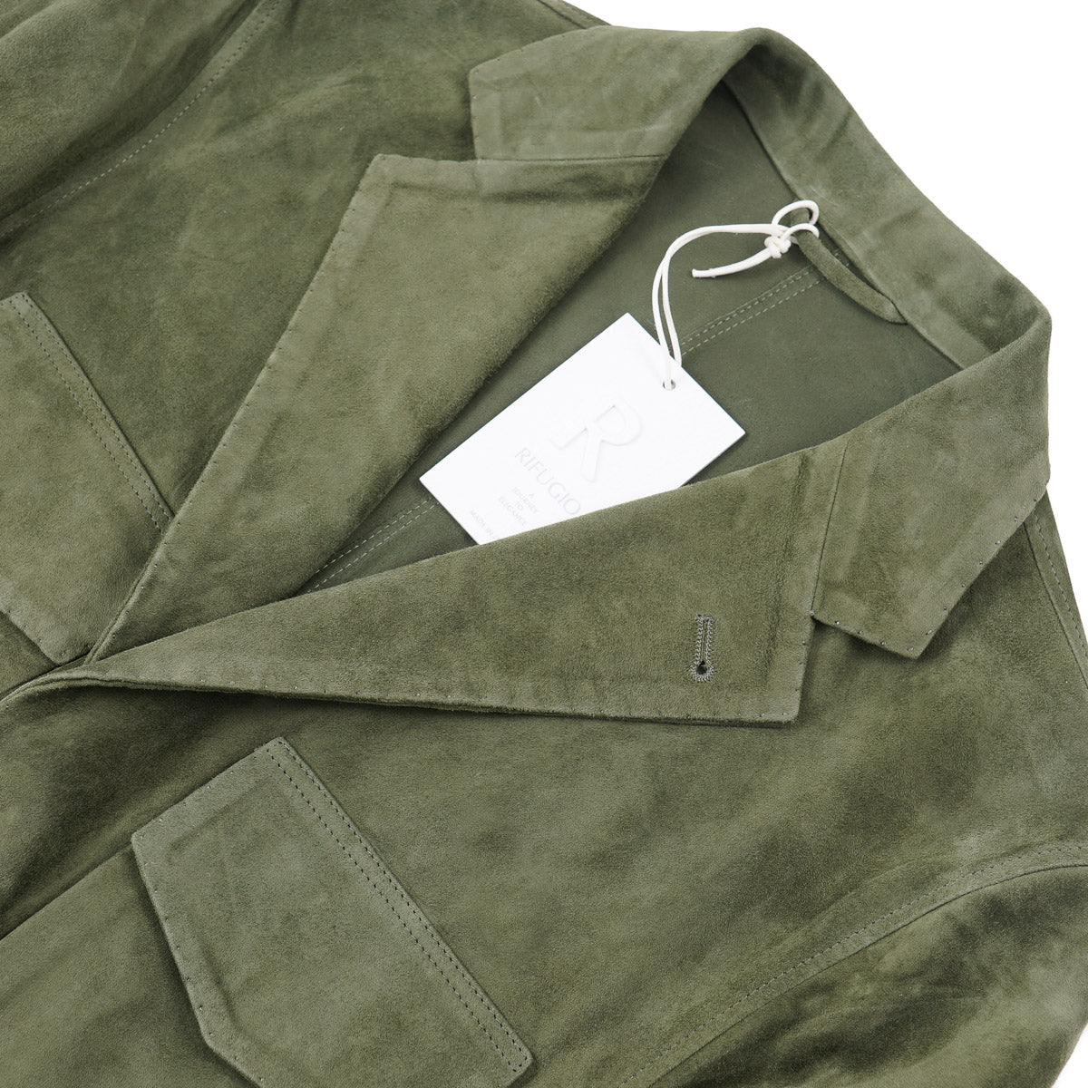 Rifugio Unlined Nappa Suede Field Blazer - Top Shelf Apparel