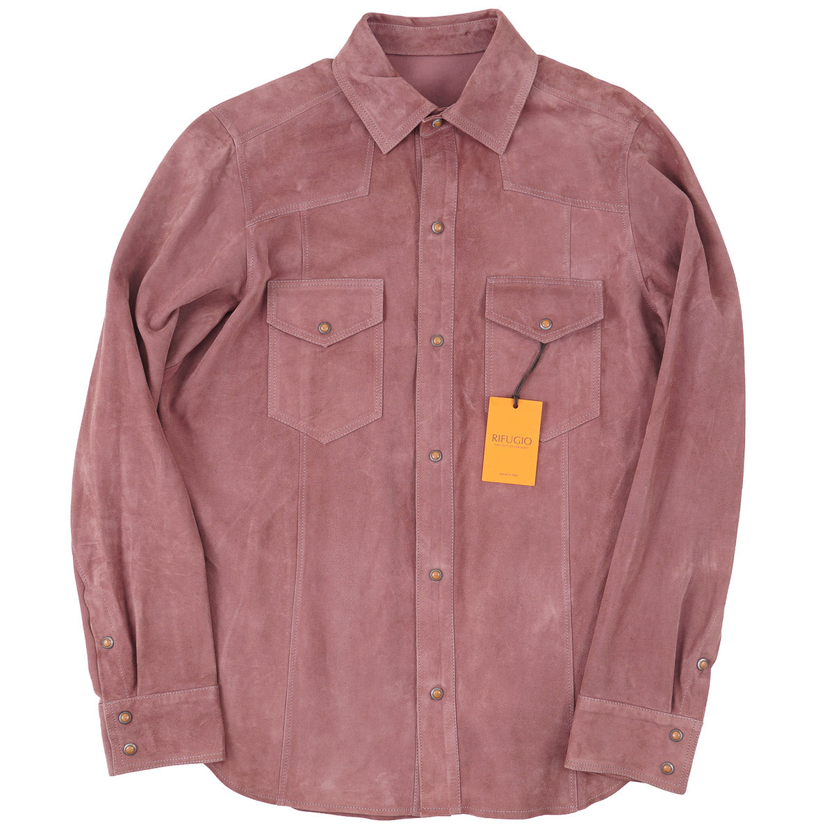 Rifugio Unlined Suede Western Shirt - Top Shelf Apparel