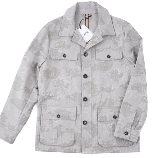 Manto 'Ros' Floral Woven Field Jacket