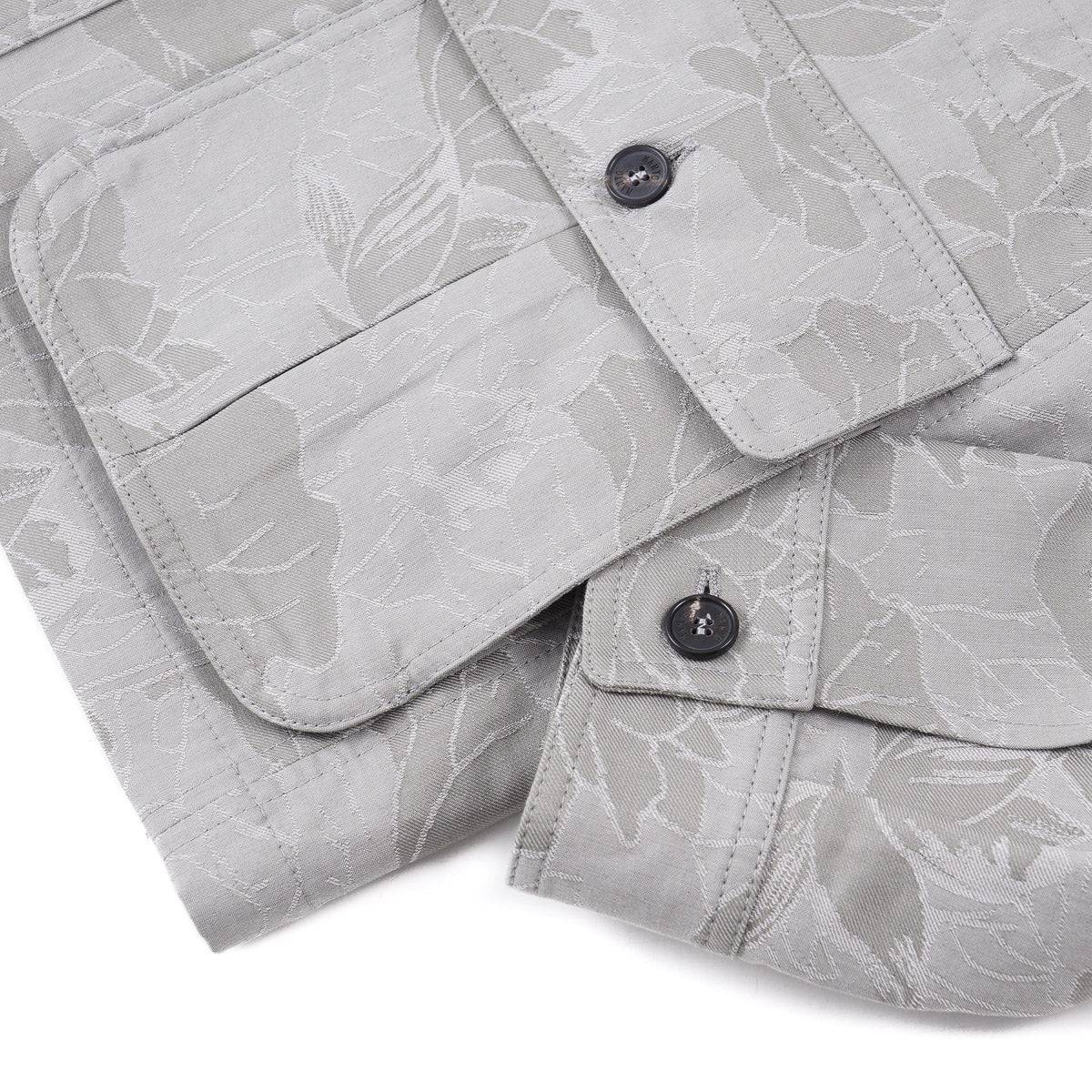 Manto 'Ros' Floral Woven Field Jacket - Top Shelf Apparel