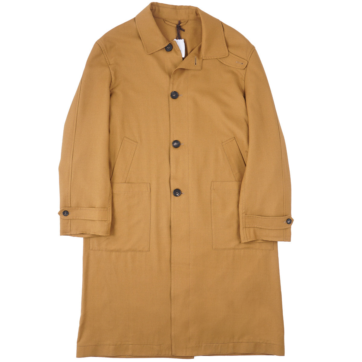 Manto Lightweight Wool-Silk Overcoat - Top Shelf Apparel