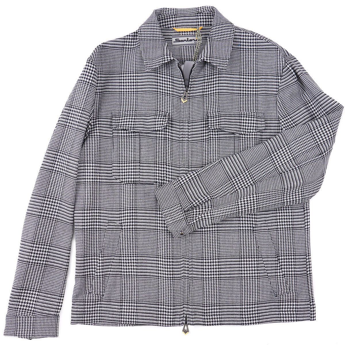 Sartorio Glen Check Wool Jacket - Top Shelf Apparel