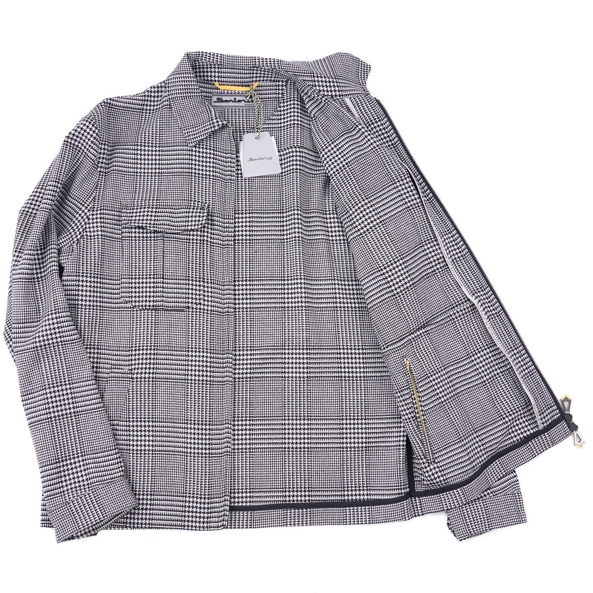 Sartorio Glen Check Wool Jacket - Top Shelf Apparel