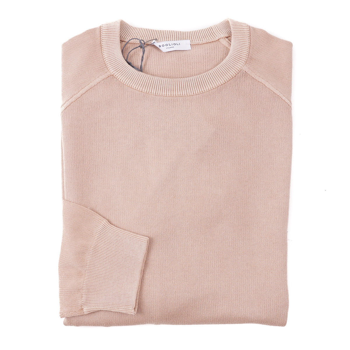 Boglioli Garment-Washed Cotton Sweatshirt - Top Shelf Apparel