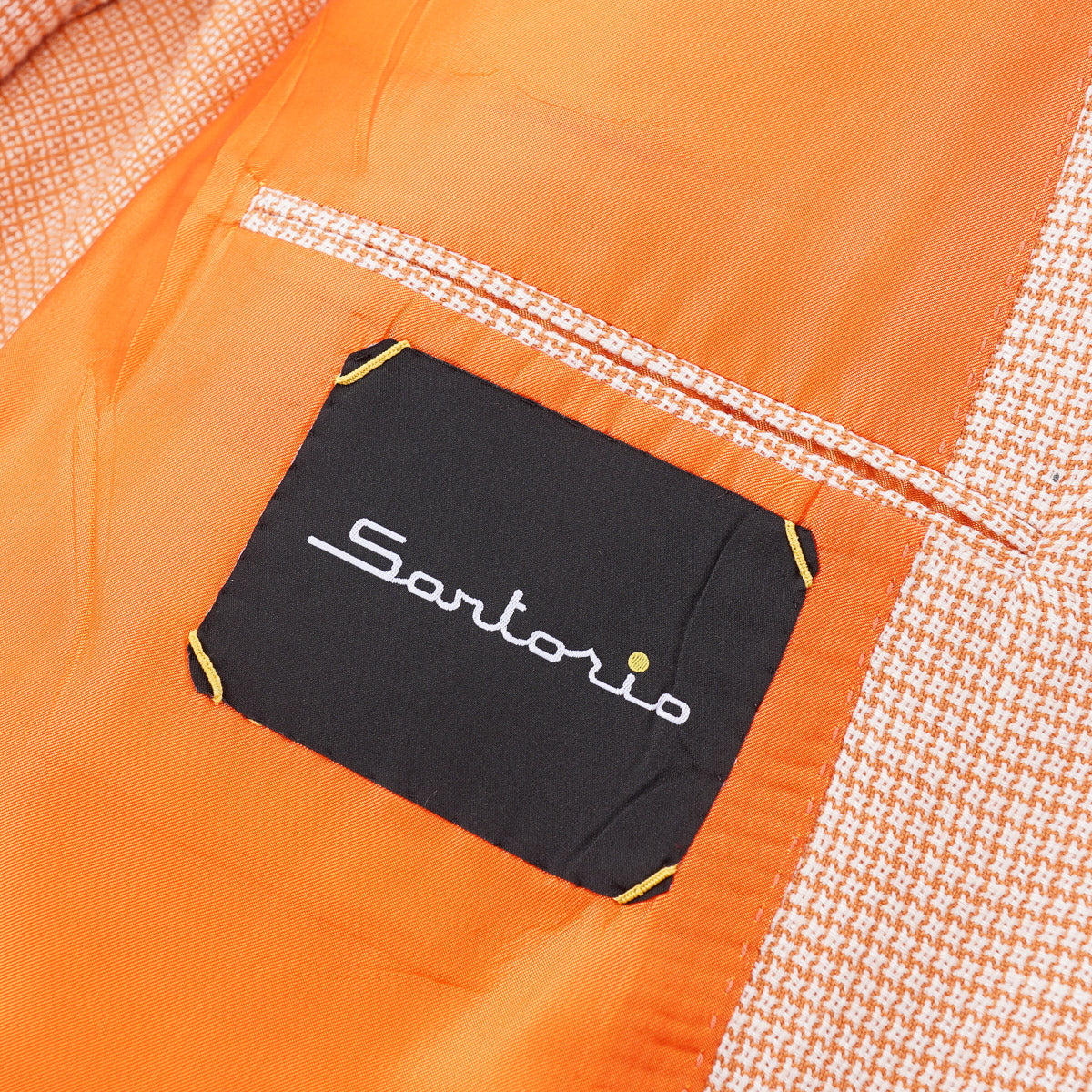 Sartorio Houndstooth Wool-Linen Sport Coat - Top Shelf Apparel