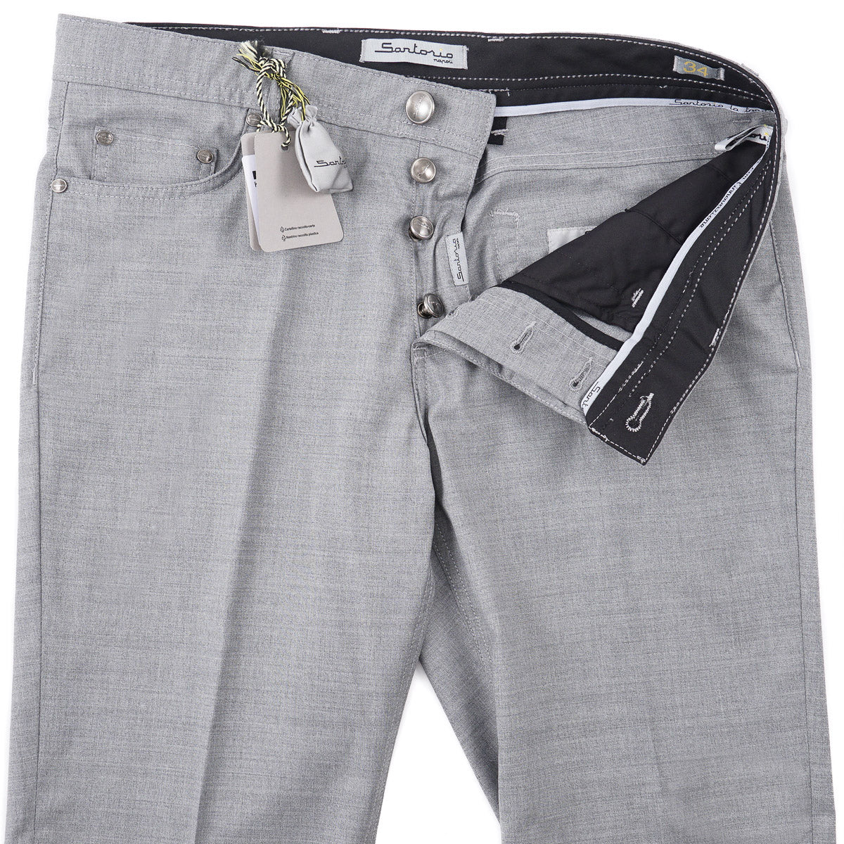 Sartorio Wool 5-Pocket Pants