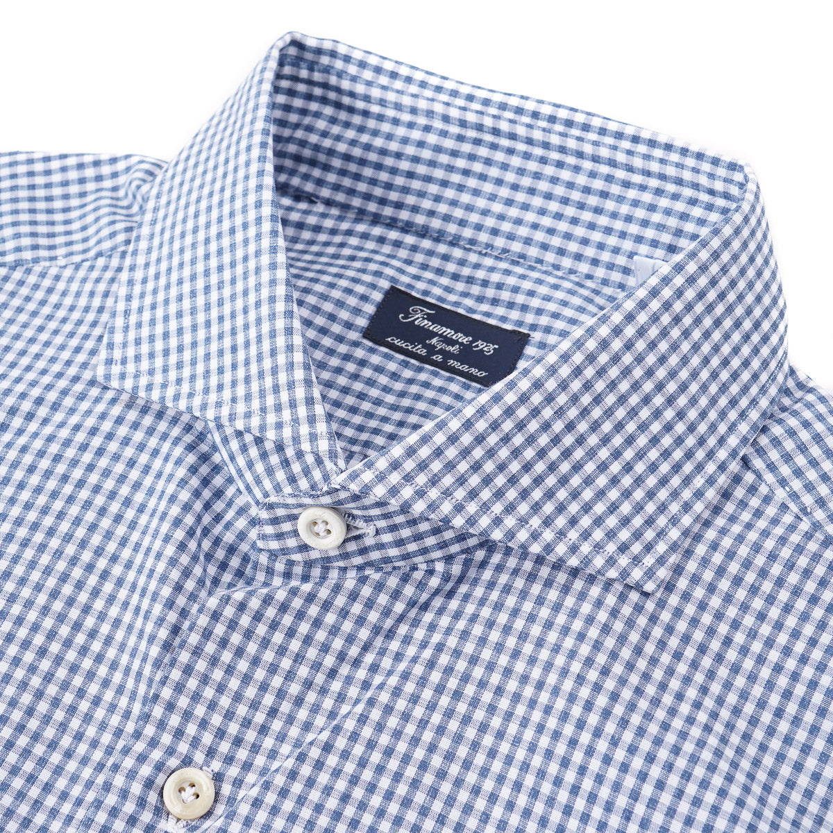 Finamore Cotton-Silk Dress Shirt - Top Shelf Apparel